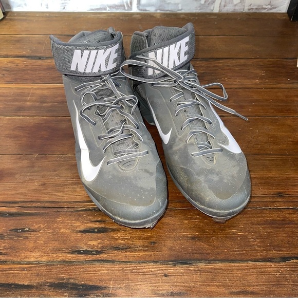 Nike air baseball Charcoal High-Top Cleats main image 7